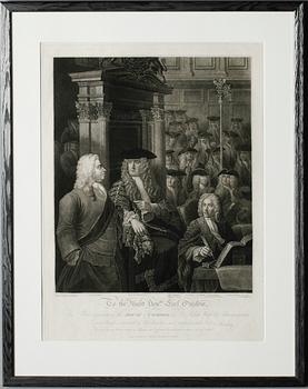 William Hogarth · WILLIAM HOGARTH, efter, kopparstick, 1800-tal.