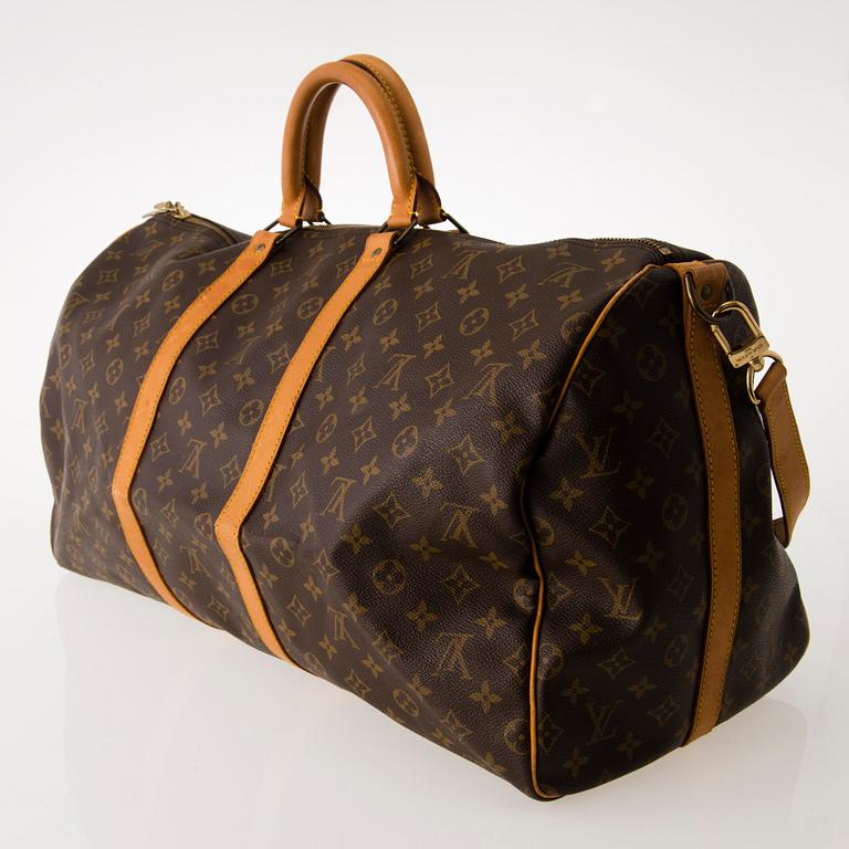 LOUIS VUITTON, "Keepall Bandouliere 55", LAUKKU.