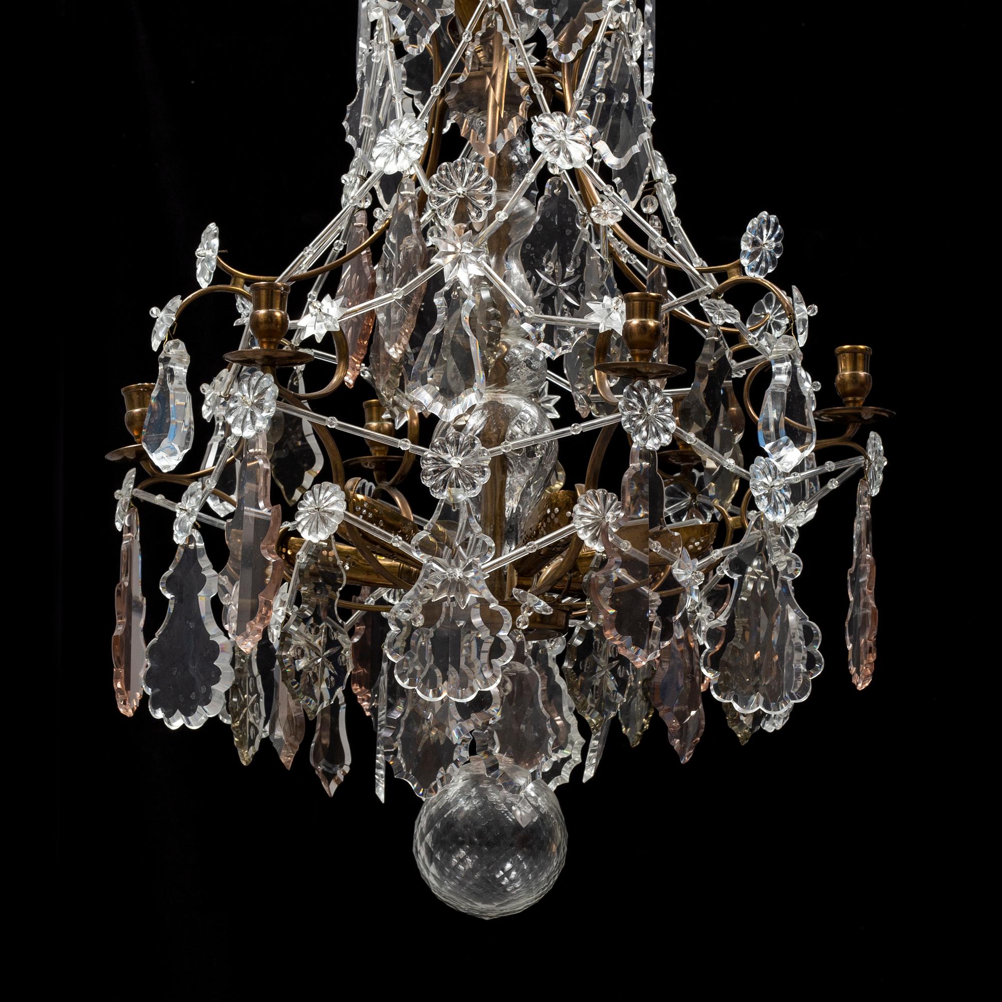 A mid 20th century chandelier.