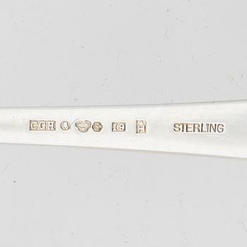 A Swedish silver cutlery, 'Excellens', including with mark of CG Hallberg, Stockholm 1959 (132 pieces).