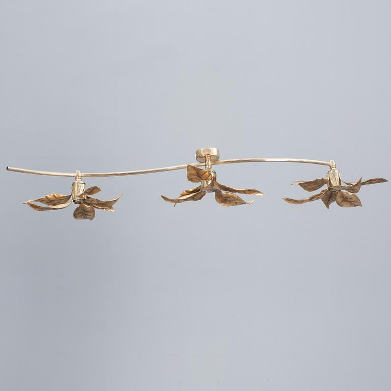 VÄGG-/TAKLAMPA, Made in Belgium, 1900-talets andra hälft.