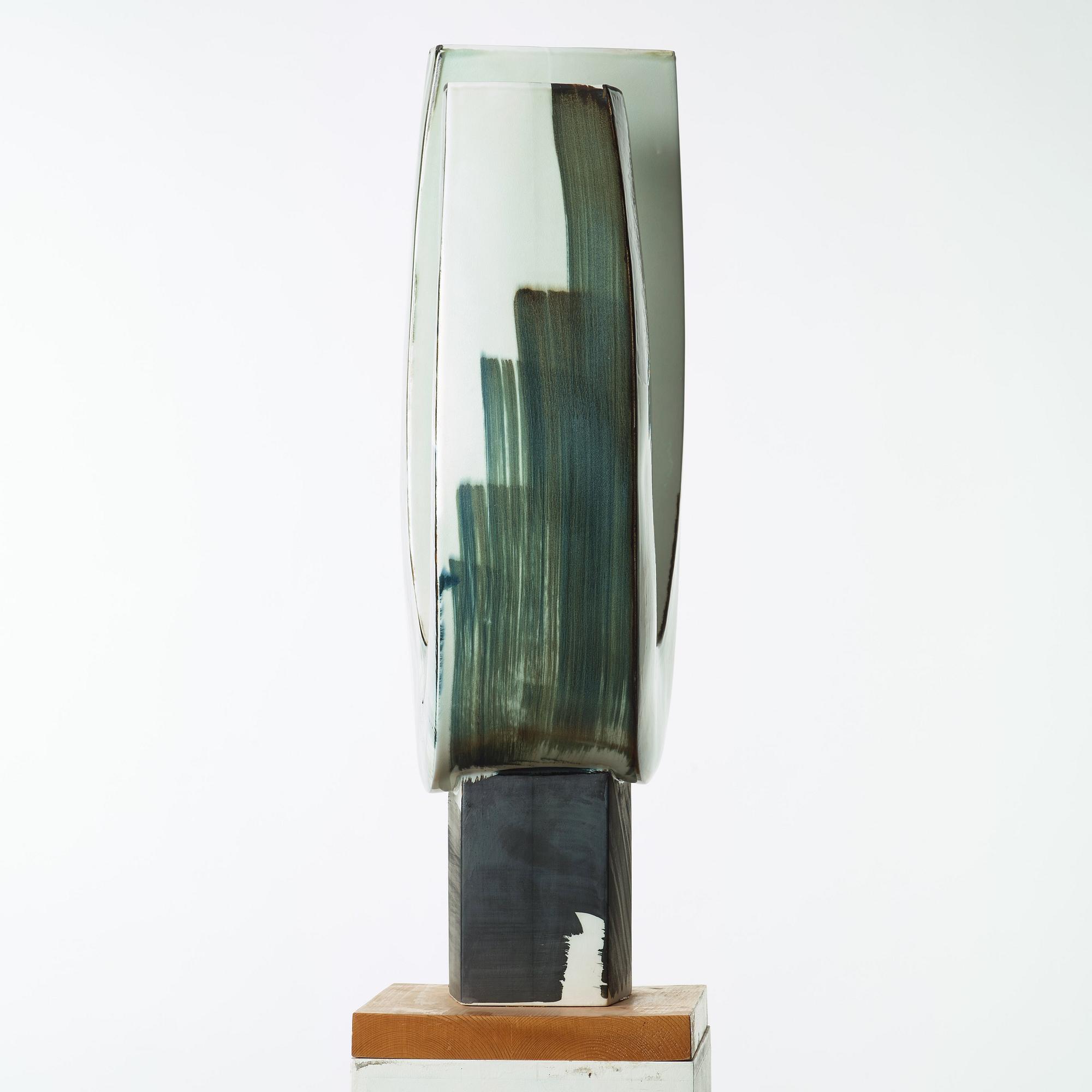 Carl-Harry Stålhane, A Carl-Harry Stålhane stoneware sculpture, Rörstrand, Sweden 1973.