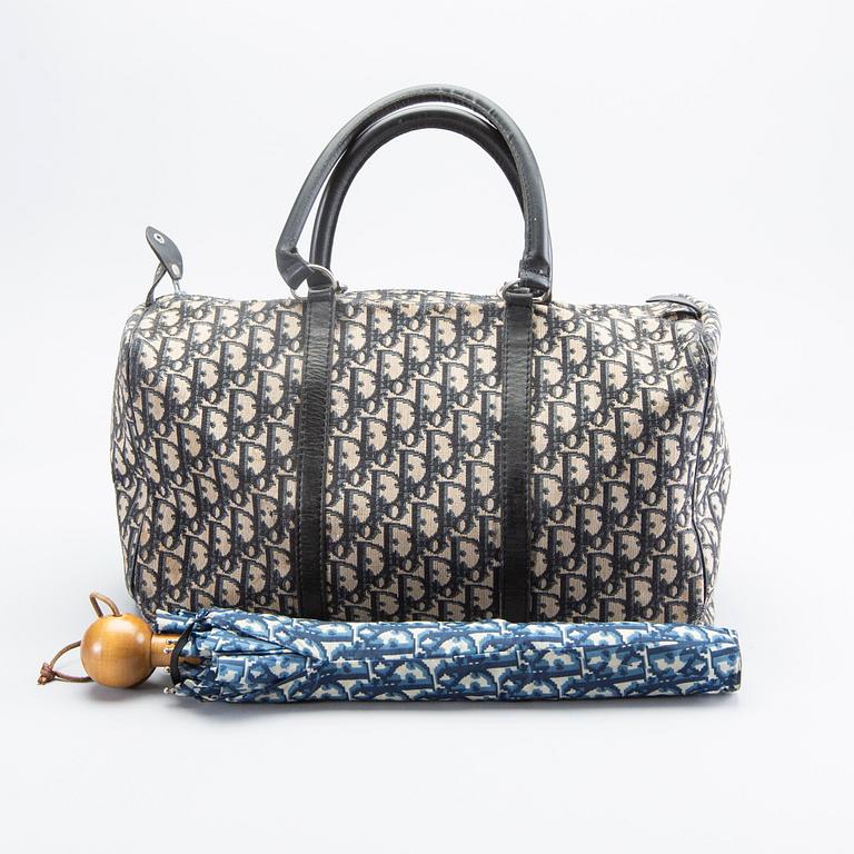 Christian Dior, bag, "Speedy" and umbrella.