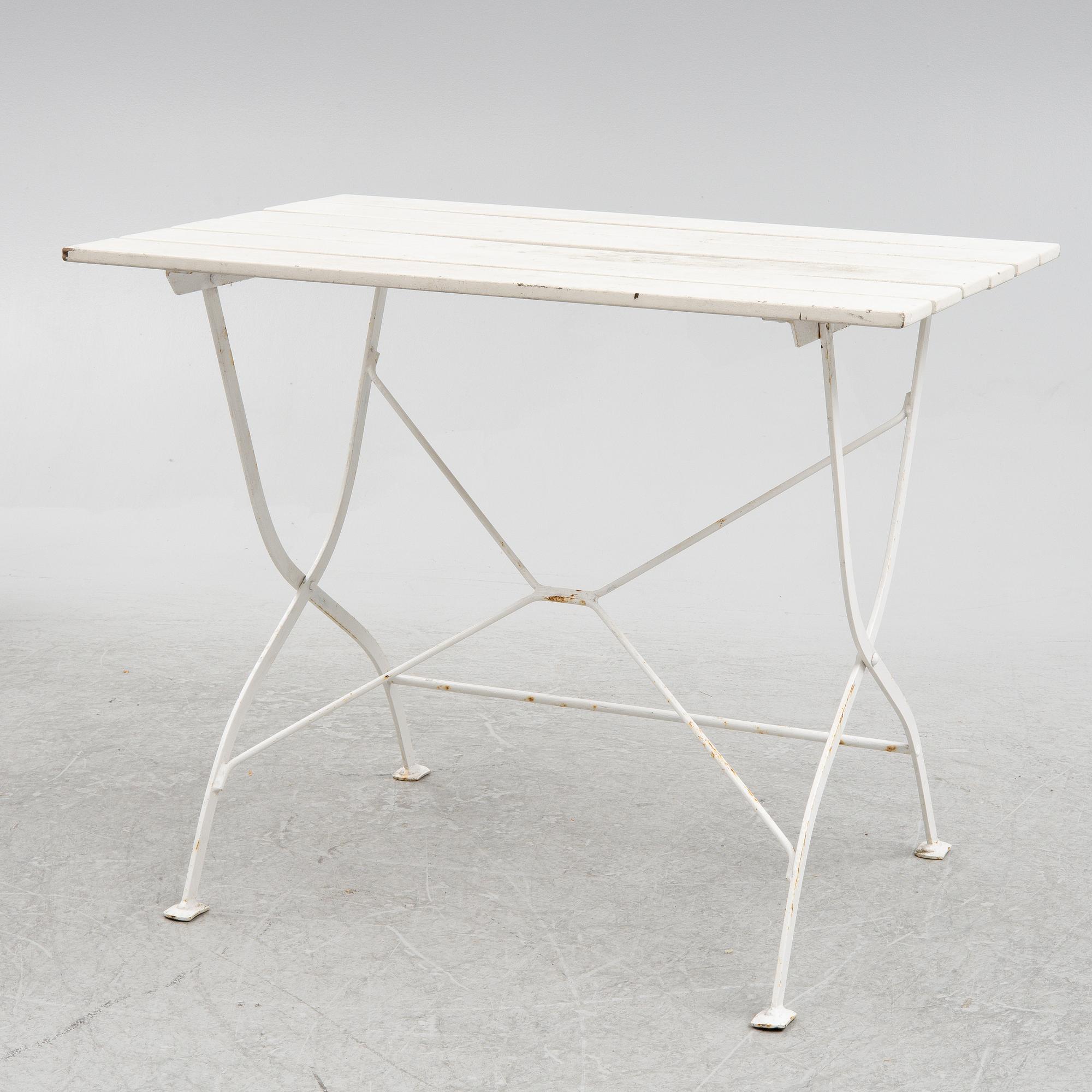 Garden table, Grythyttan, and chairs, 4 pcs, Byarum.