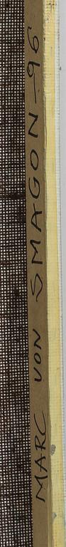 MARC VON SMAGON, akryl på papper, sign o dat -96 a tergo.