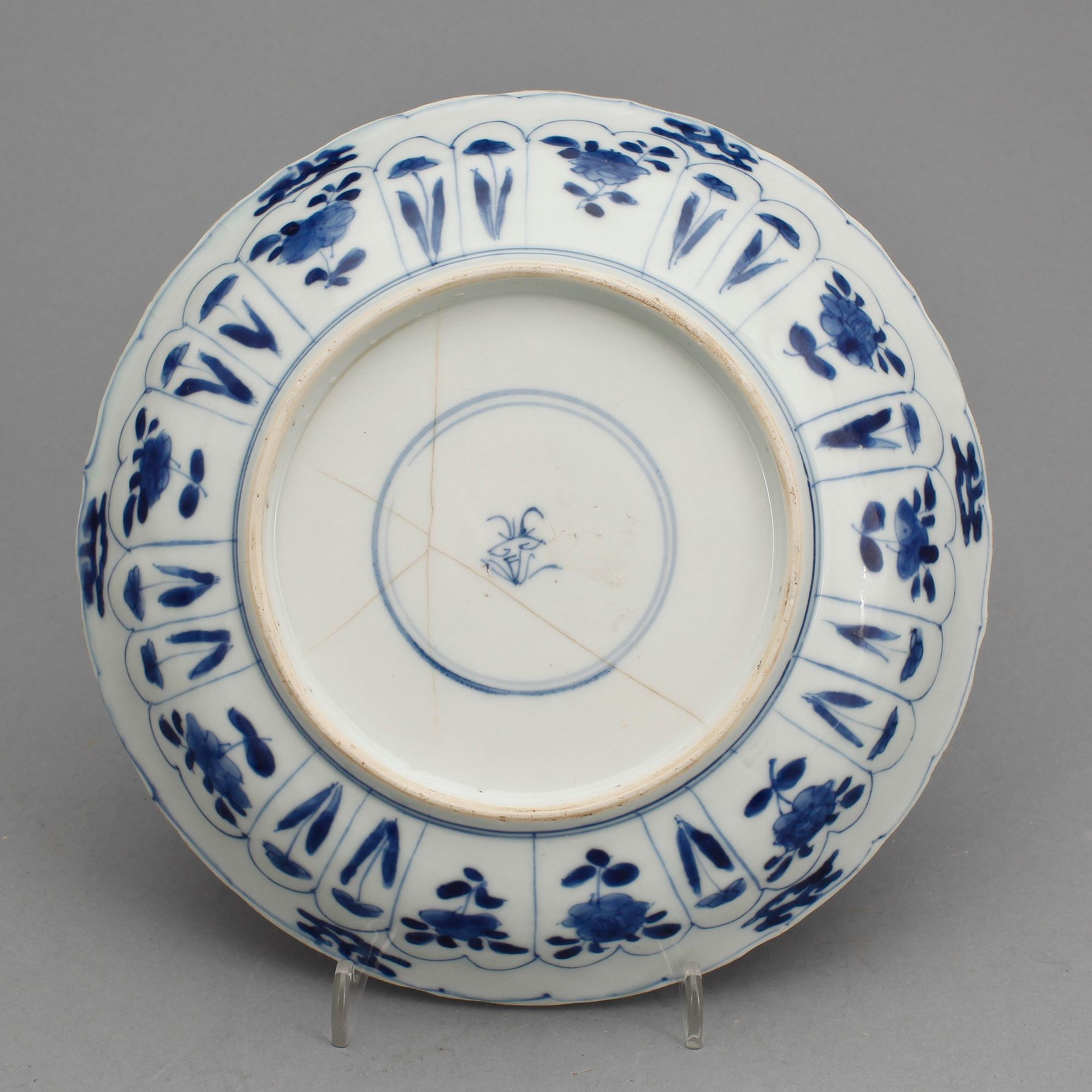 FAT, porslin, Kina, Qing dynastin Kangxi, (1662-1722).