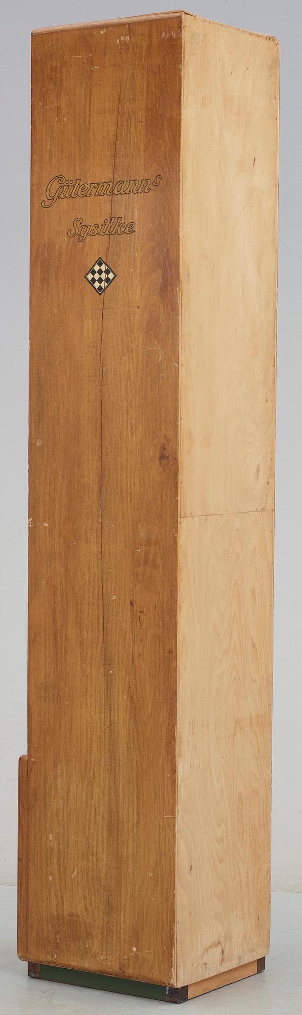 LÅDFACK, Gütermans Sysilke, 1800-talets senare del.