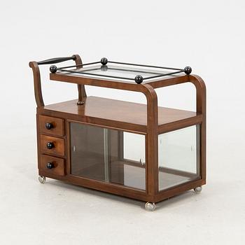 Art Deco style bar cart, 20th century.