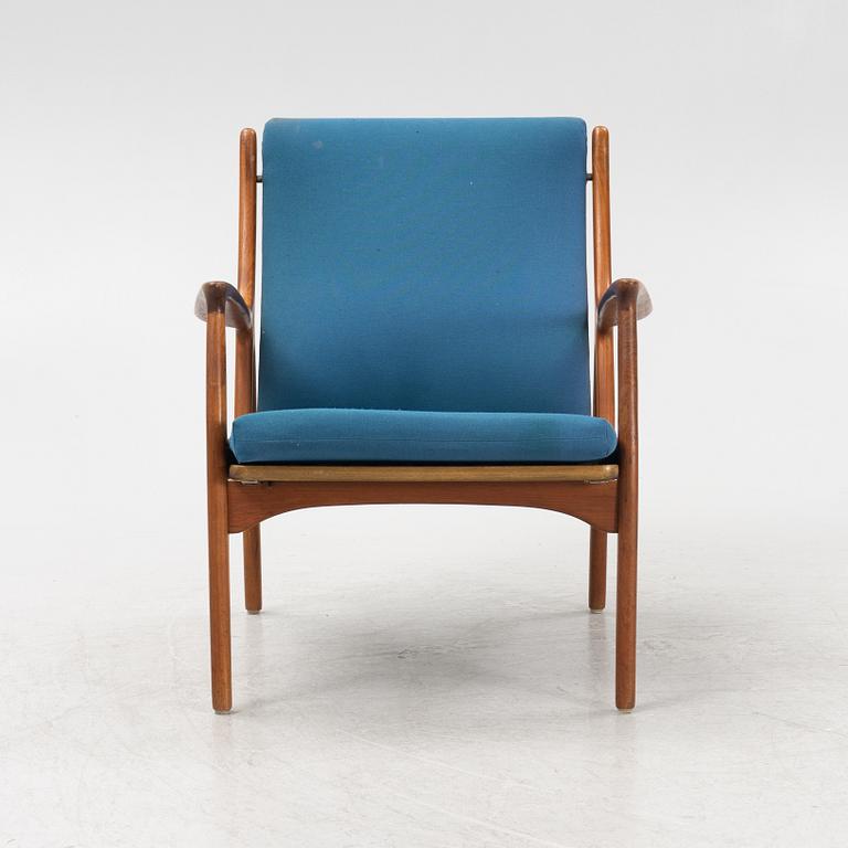 S.A. Andersen, an armchair, Horsnaes, Horsens, Denmark, 1960s.