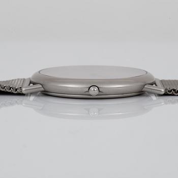 ARMBANDSUR, stål, Georg Jensen, 1900-talets slut.