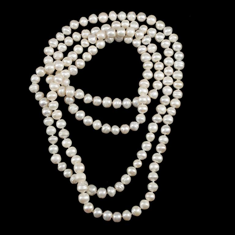 COLLIER, odlade pärlor.