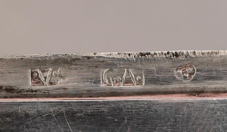 DOSA, silver, Carl Ahlstrand, Askersund 1790-1802 (1804).