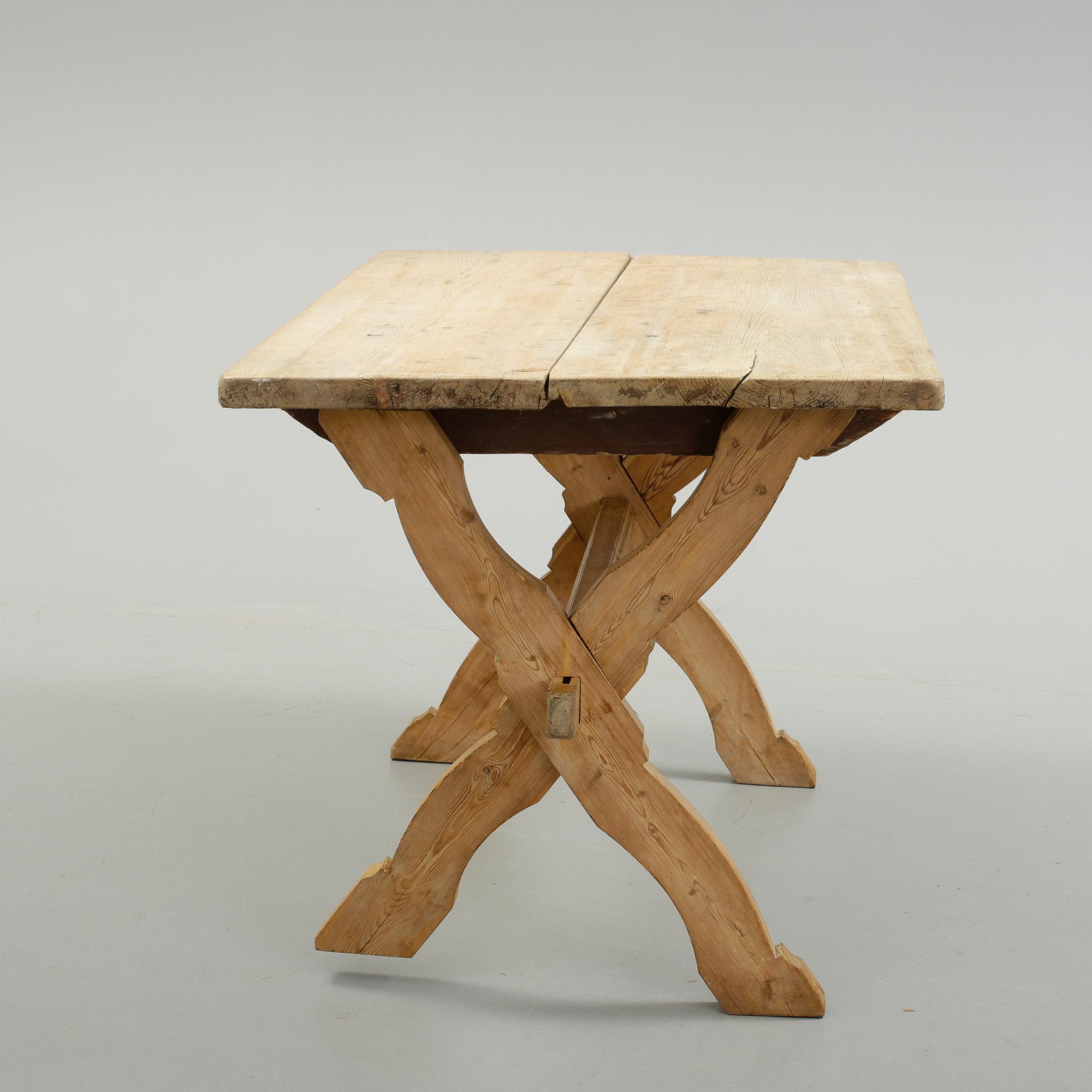 BOCKBORD, allmoge, 1900-talets början.