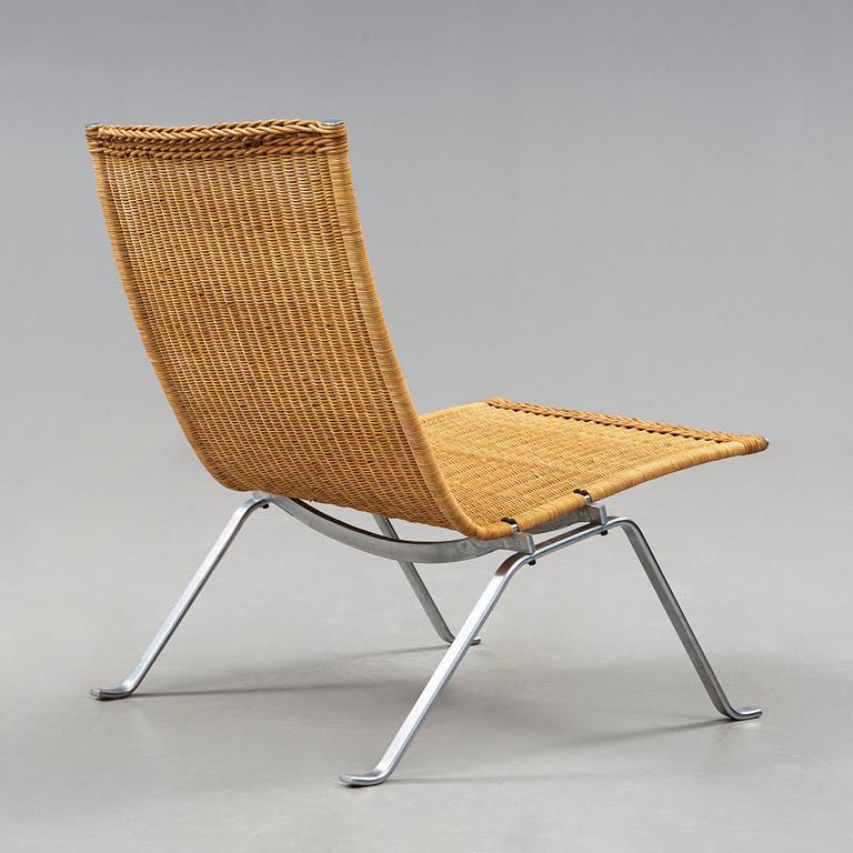 Poul Kjaerholm, a 'PK-22' easy chair, E Kold Christensen, Denmark.