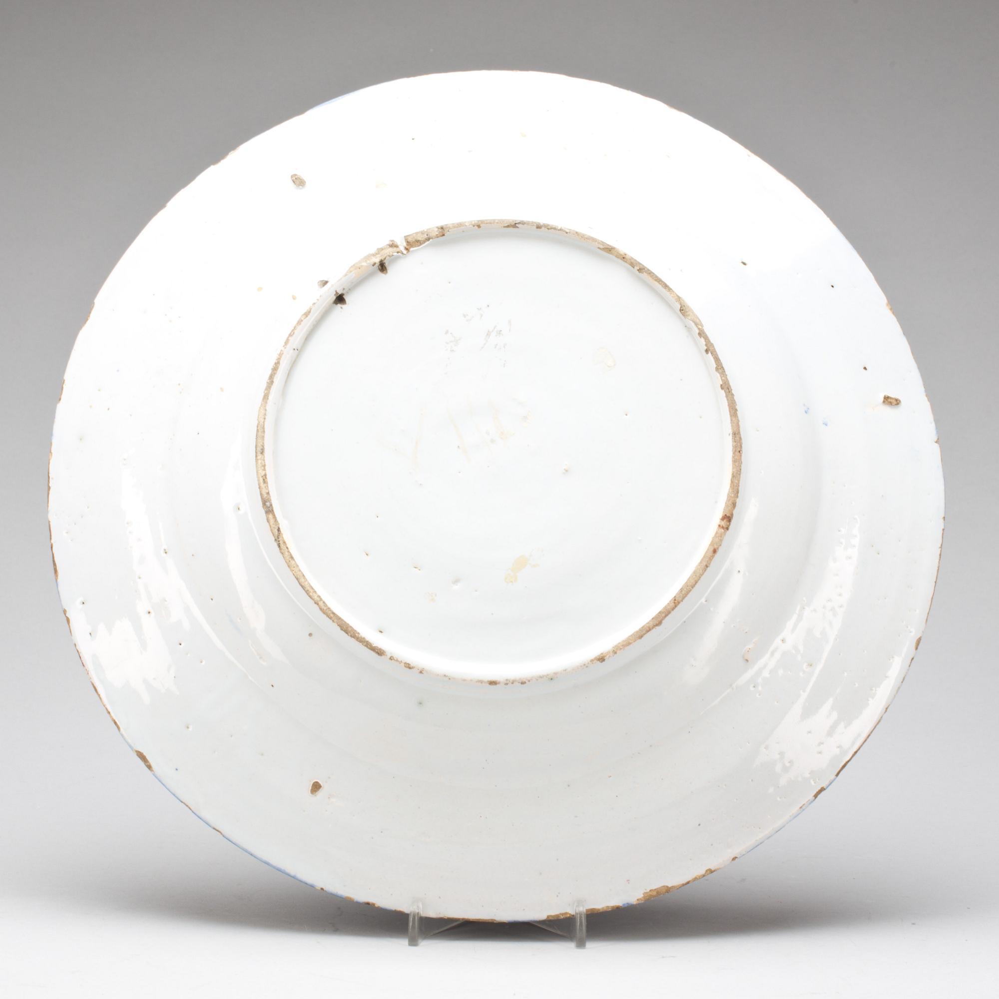 SKÅLFAT, fajans. Holland 1700-tal.