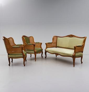 SALONGSGRUPP, rokokostil, 1900-talets mitt.