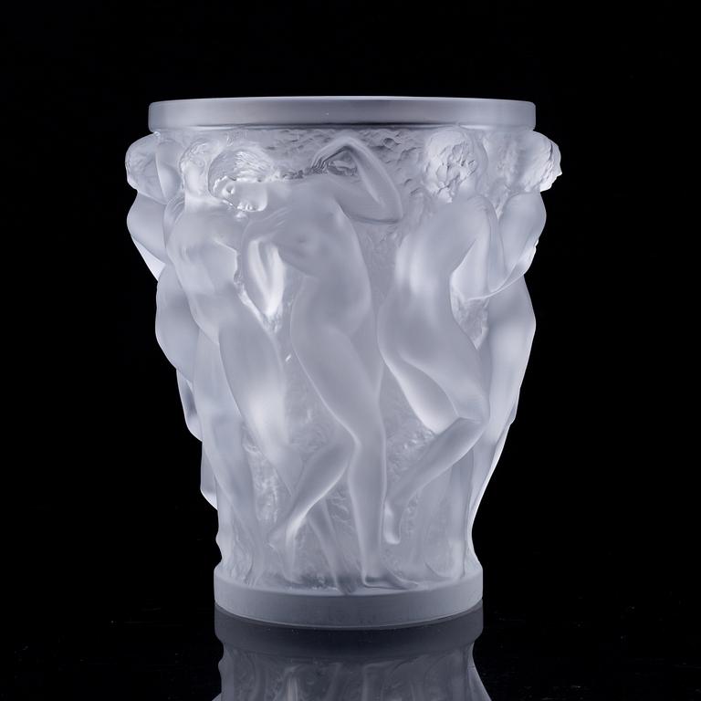 VAS, glas, "Bacchantes", Lalique.