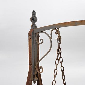 Trädgårdsgunga, 1900-tal.
