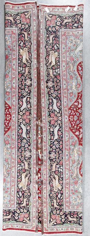MATTA, Kirman figural, ca 405x290 cm.