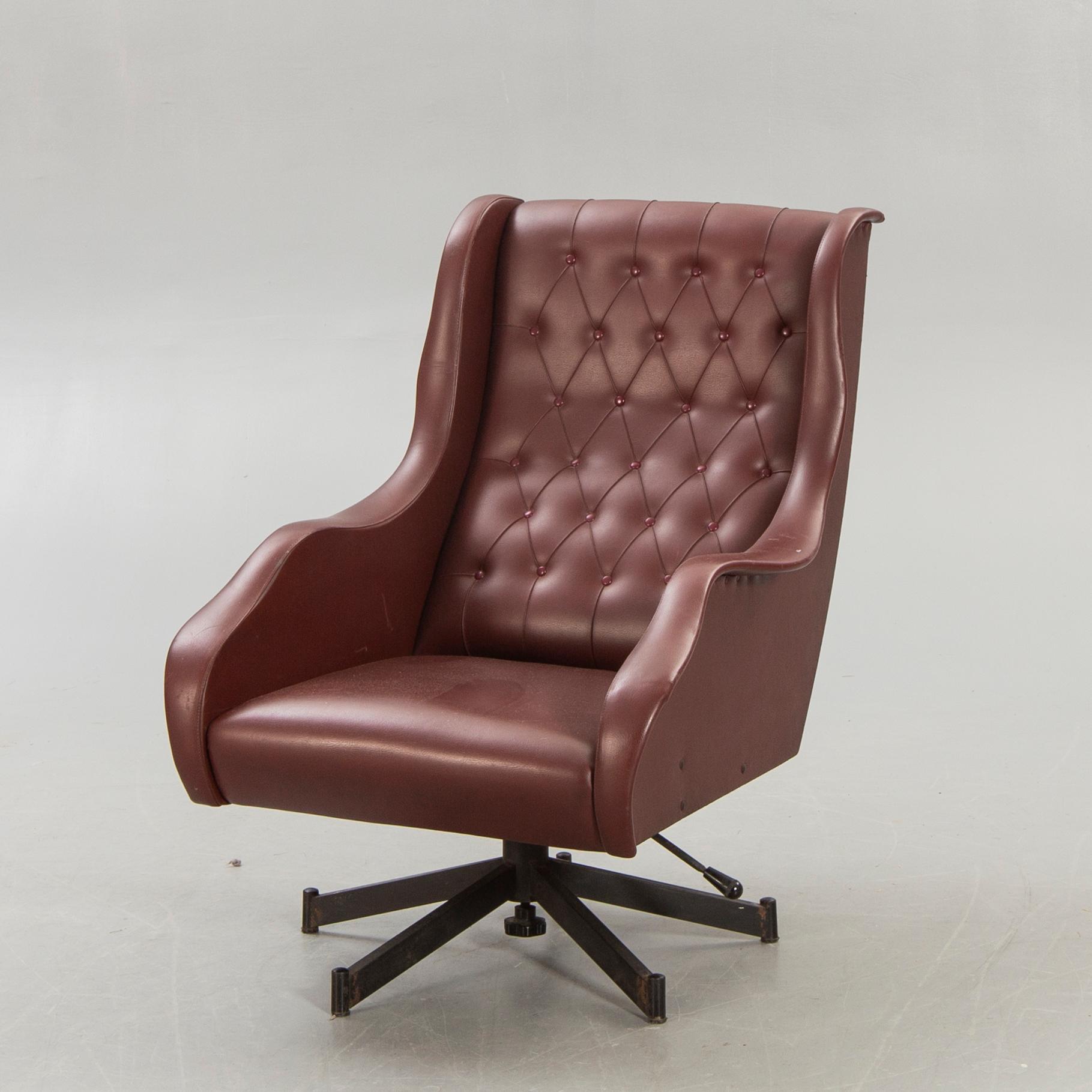 Osvaldo Borsani, snurrfåtölj Italien 1960-tal.