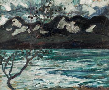 103. Helmer Osslund, "Fjällsjö" (Mountain lake in the north of Sweden).