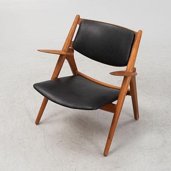 A Hans J. Wegner "CH28" armchair, Carl Hansen, Denmark, second half of the 20th century.
