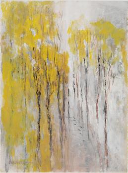Ruben Heleander, gouache, signed.
