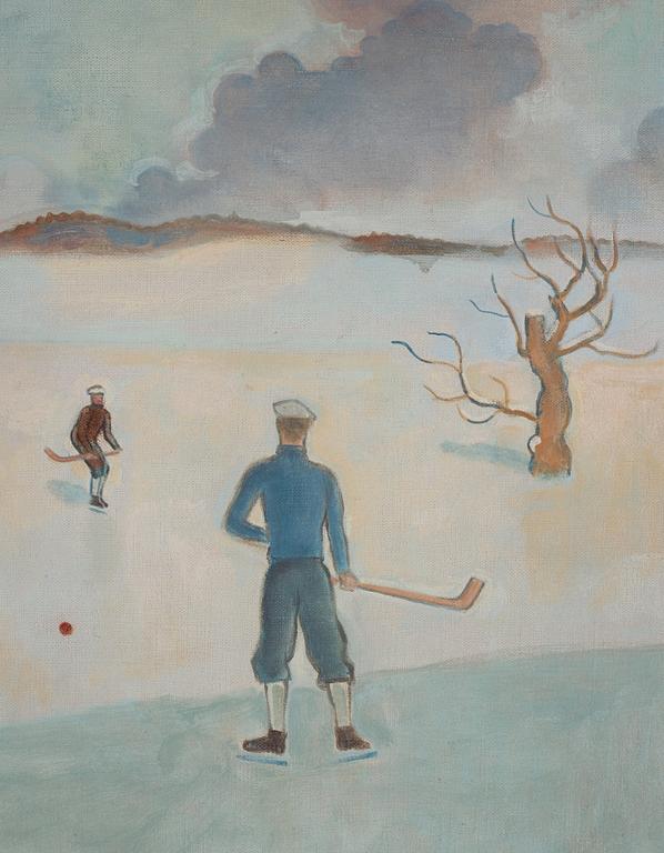 Einar Jolin, Bandy players.