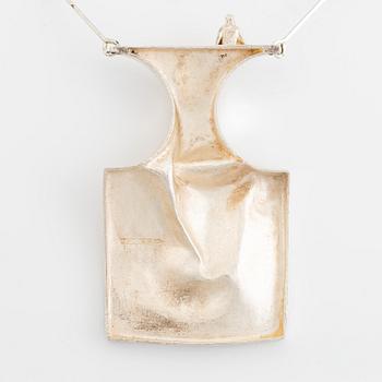 Björn Weckström, silver "Barbarella" necklace.