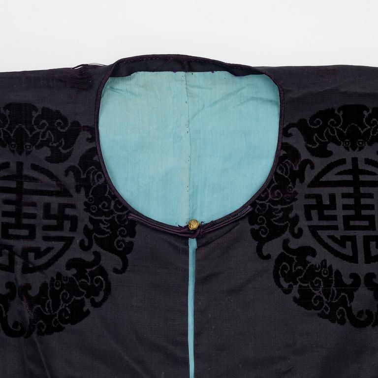 Rock, siden och sammet, Kina, sen Qing/tidigt 1900-tal.