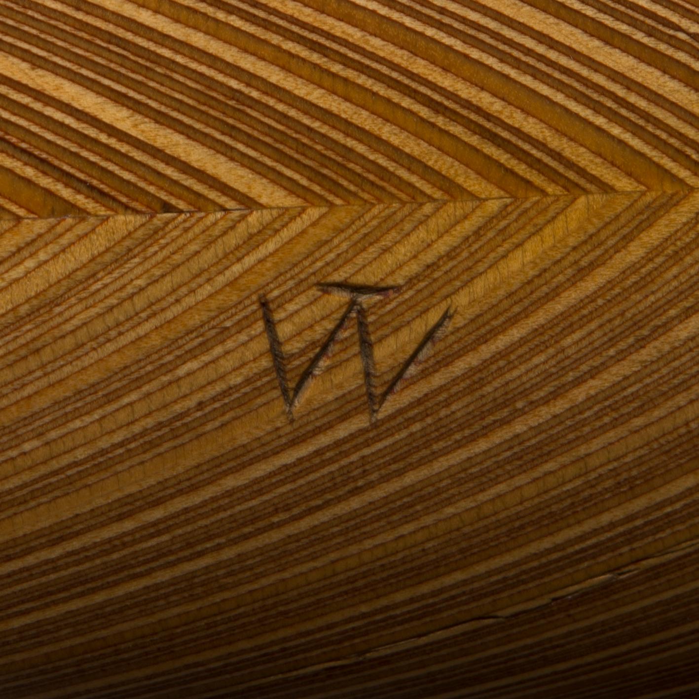 TAPIO WIRKKALA, FANERFAT. Sign. TW. 1950-tal.