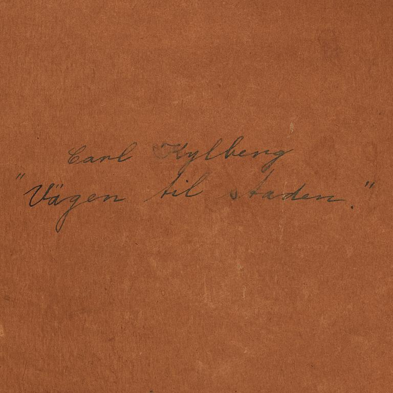 Carl Kylberg, "Vägen till staden".