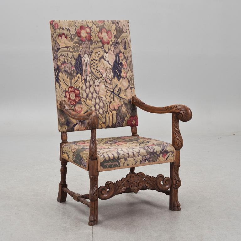 KARMSTOL, barockstil. 1900-talets första hälft.