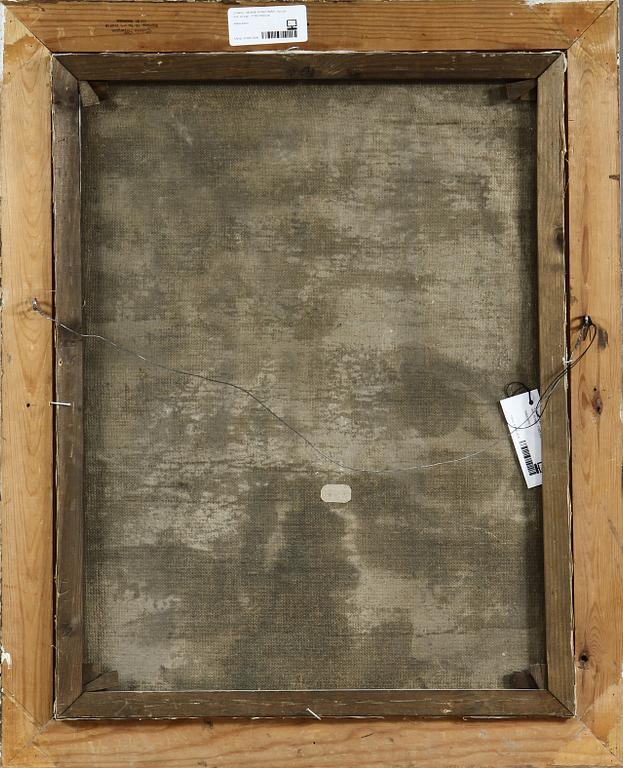 OKÄND KONSTNÄR, olja på duk, ej sign, 1700/1800-tal.