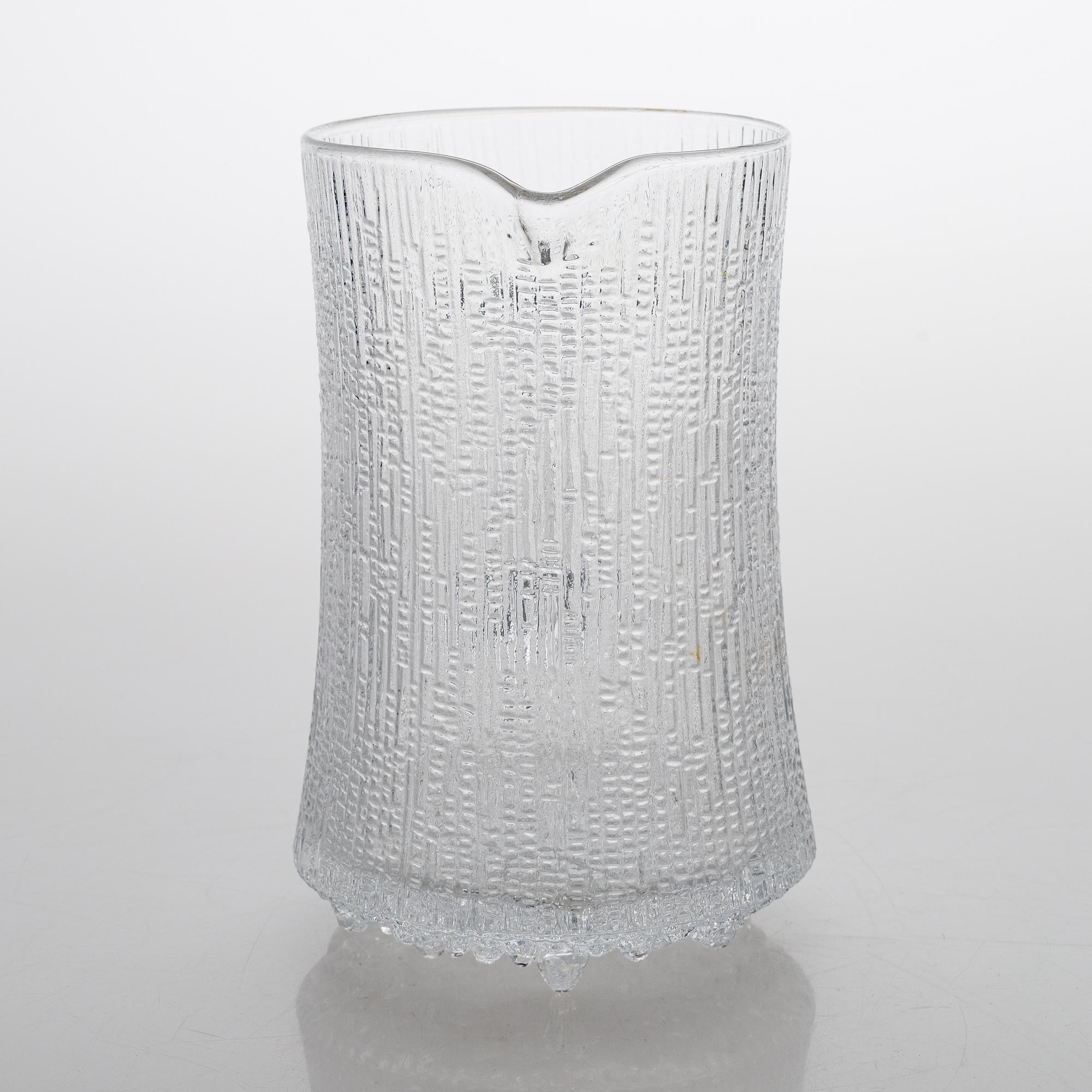 Tapio Wirkkala, an "Ultima Thule" serving bowl and pitcher, Iittala. Design year of the series 1968.