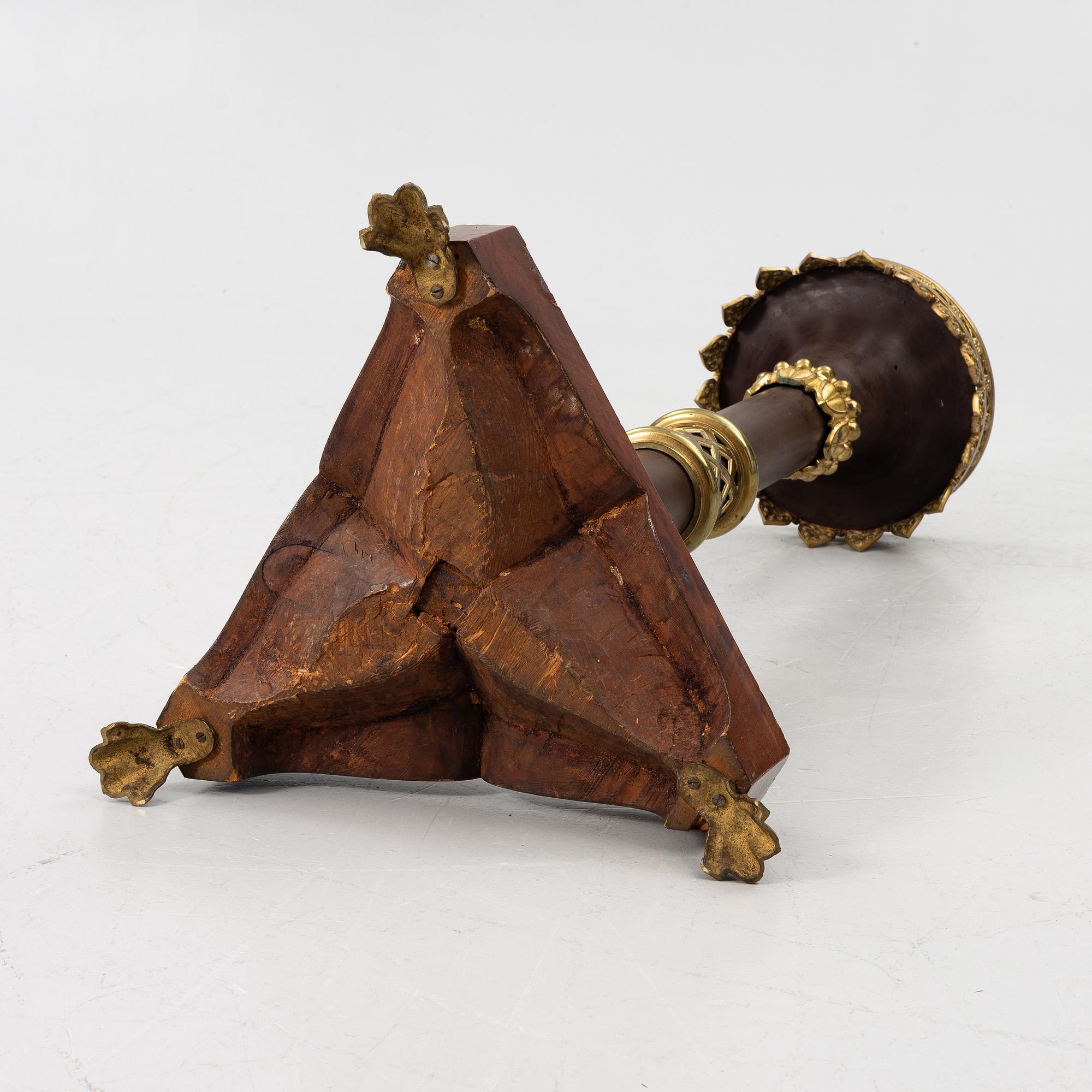 Pedestal, Empire, first half of the 19th century.