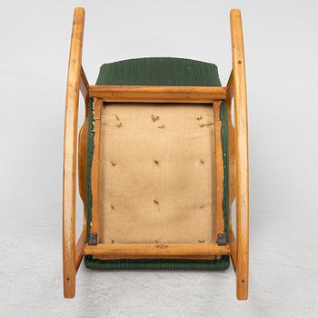 Axel Larsson, gungstol, Svenska Möbelfabrikerna Bodafors, 1930/40-tal.