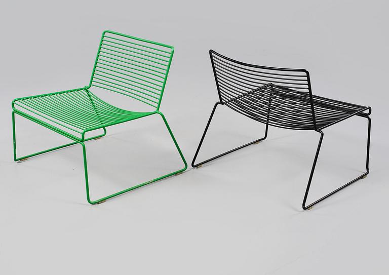 STOLAR, 2 st, Hee Lounge Chair, Hee Welling, HAY, 1900-talets slut.