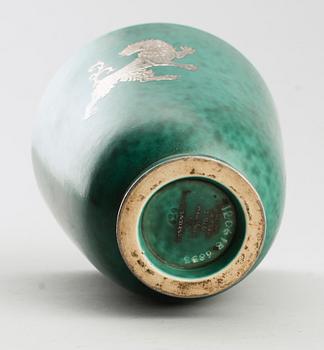 VAS, stengods, "Argenta", Wilhelm Kåge, Gustavsberg.