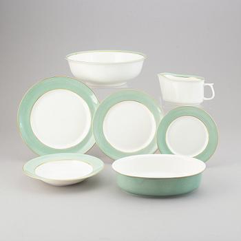 52 pieces Karin Björquist, "Paris", porcelain, Gustavsberg.