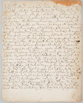 Royal letter likely signed by Christian III of Denmark, dated 1555.