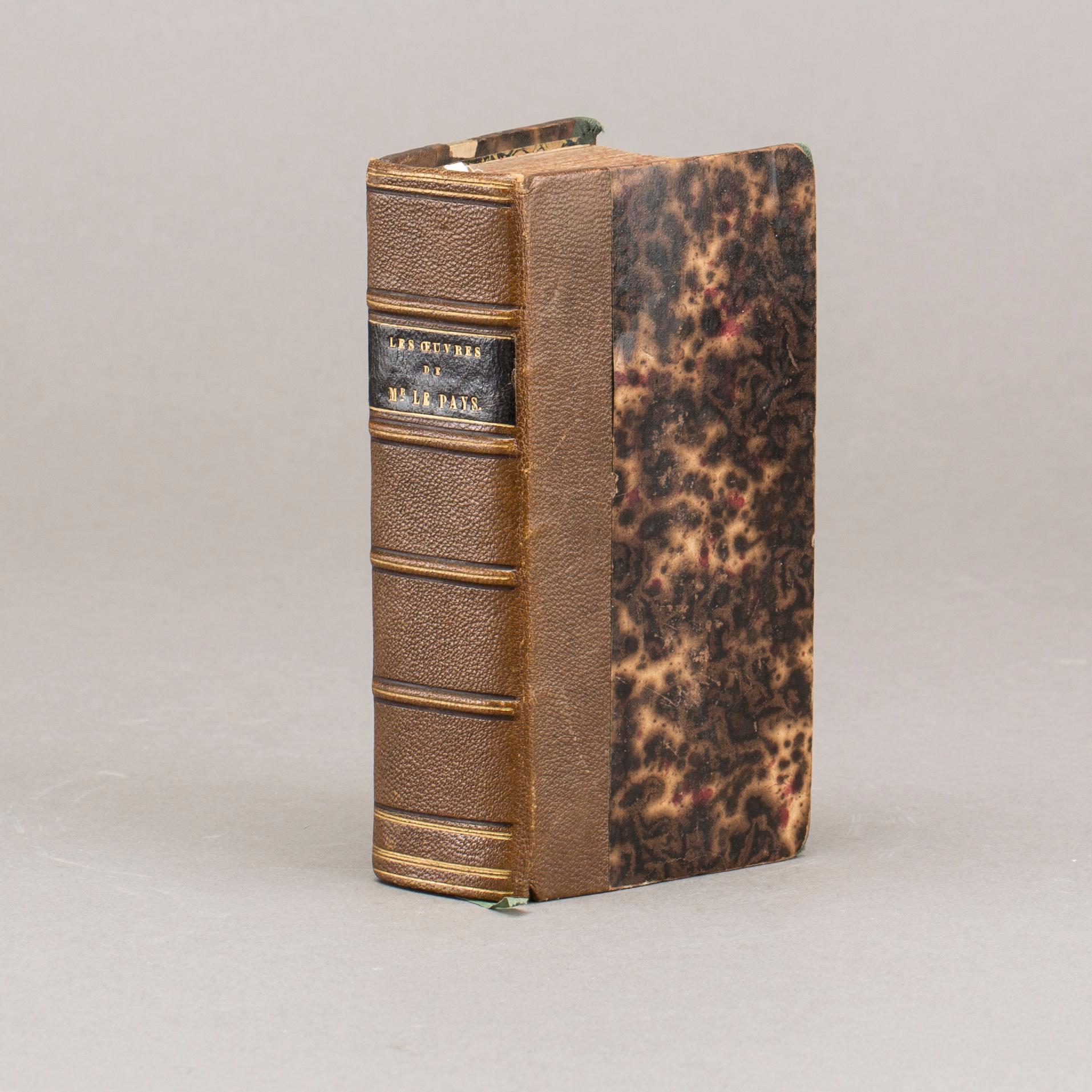 Amitiez, Amours et Amourettes.
Le Pays, René
Published by Abraham Wolfgang, Amsterdam, 1668.