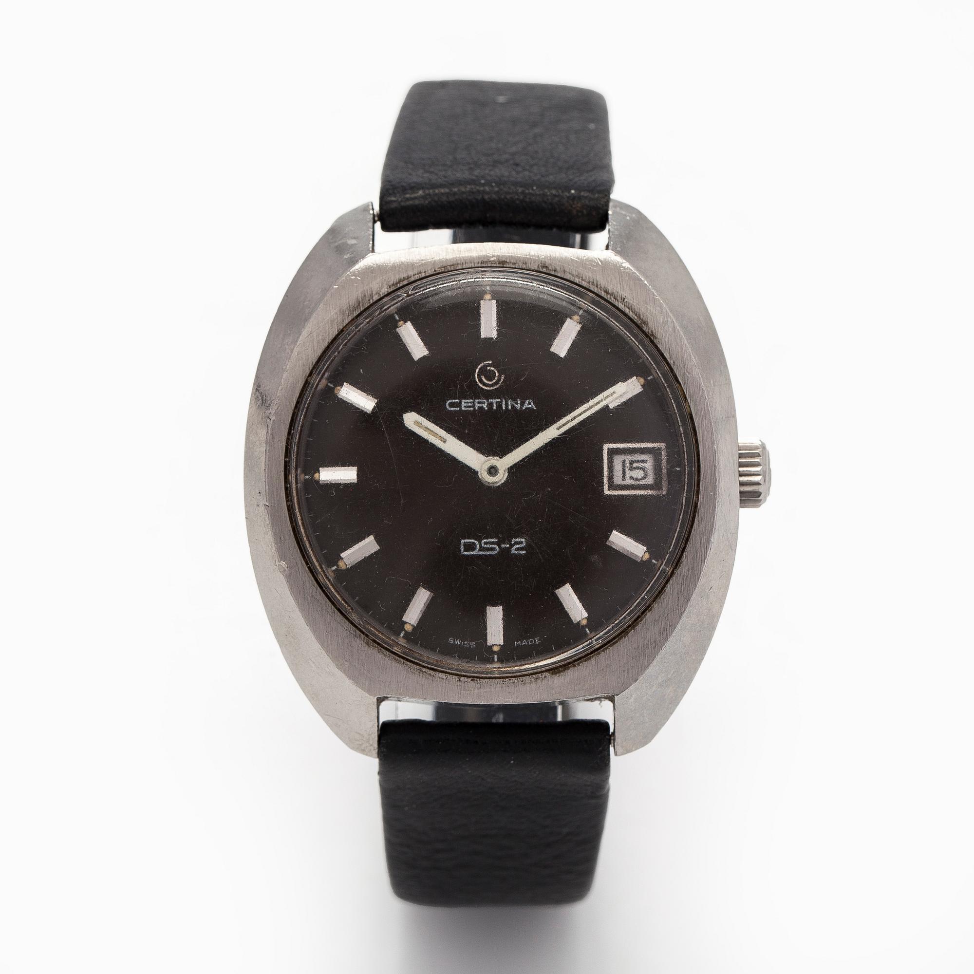 Certina, DS-2, rannekello, 38 mm.