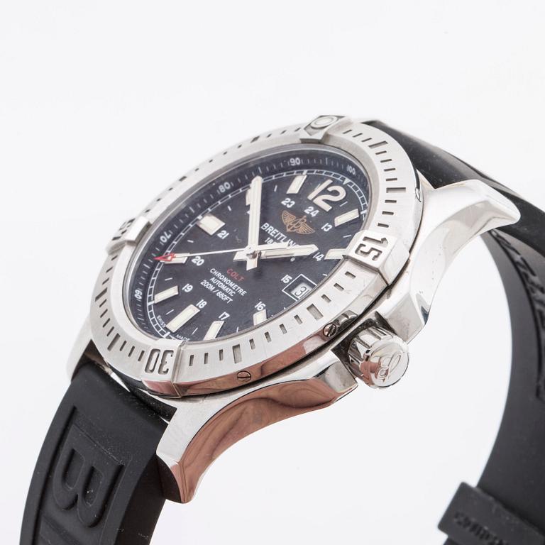 BREITLING, Colt (200M/660FT), Chronometre, wristwatch, 44 mm.