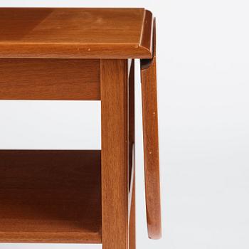 Josef Frank, a mahogany drop leaf table, Svenskt Tenn Sweden 1950s-1960s, model nr 1059.