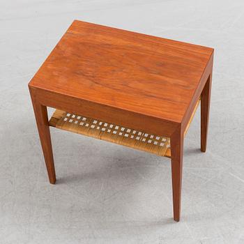 SEVERIN HANSEN, sängbord,  Haslev Møbelfabrik, Danmark, 1900-talets andra hälft.