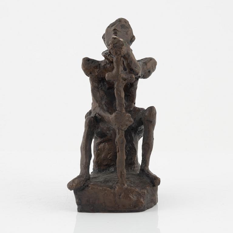 Bror Marklund, Sculpture, bronze, signed BM, height 18.5 cm.