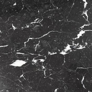 Louise Roe, a 'Roundabout' dining table with marble top.