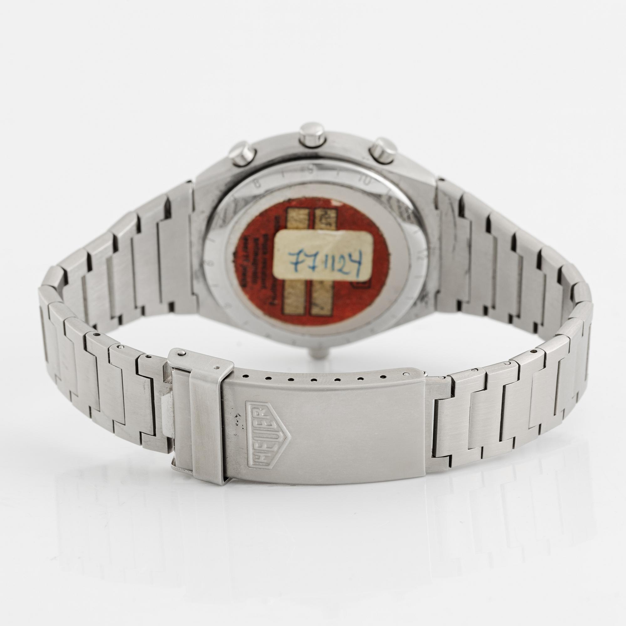 Heuer, Chronosplit, "First Version", ca 1975.