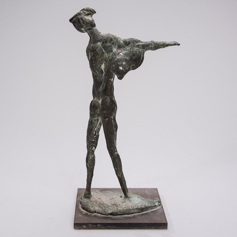 KAARINA TARKKA, skulptur, brons, osignerad.